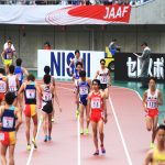 日本陸上競技選手権大会の競技写真