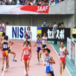 日本陸上競技選手権大会の競技写真