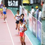 日本陸上競技選手権大会の競技写真