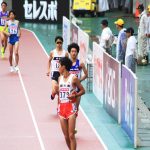 日本陸上競技選手権大会の競技写真