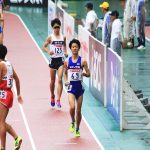 日本陸上競技選手権大会の競技写真