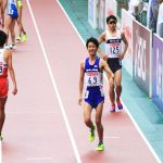 日本陸上競技選手権大会の競技写真