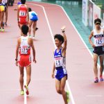日本陸上競技選手権大会の競技写真
