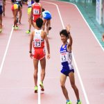 日本陸上競技選手権大会の競技写真