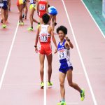 日本陸上競技選手権大会の競技写真
