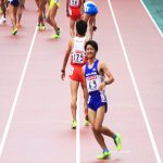 日本陸上競技選手権大会の競技写真