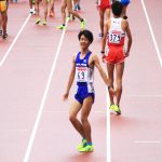 日本陸上競技選手権大会の競技写真