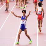 日本陸上競技選手権大会の競技写真