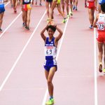日本陸上競技選手権大会の競技写真