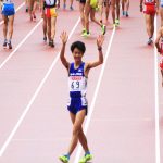 日本陸上競技選手権大会の競技写真
