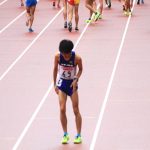 日本陸上競技選手権大会の競技写真