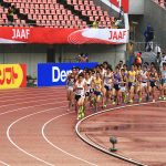 日本陸上競技選手権大会の競技写真