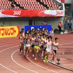 日本陸上競技選手権大会の競技写真