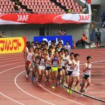 日本陸上競技選手権大会の競技写真