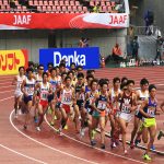 日本陸上競技選手権大会の競技写真