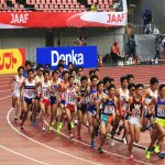 日本陸上競技選手権大会の競技写真