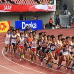 日本陸上競技選手権大会の競技写真