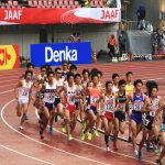 日本陸上競技選手権大会の競技写真