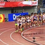 日本陸上競技選手権大会の競技写真