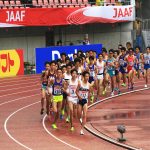 日本陸上競技選手権大会の競技写真