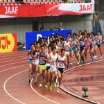 日本陸上競技選手権大会の競技写真