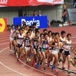 日本陸上競技選手権大会の競技写真