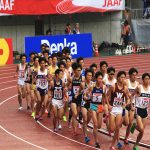 日本陸上競技選手権大会の競技写真