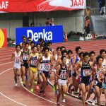 日本陸上競技選手権大会の競技写真