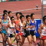 日本陸上競技選手権大会の競技写真