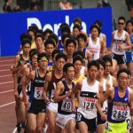 日本陸上競技選手権大会の競技写真