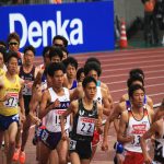 日本陸上競技選手権大会の競技写真