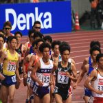 日本陸上競技選手権大会の競技写真