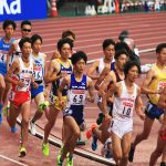 日本陸上競技選手権大会の競技写真