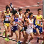 日本陸上競技選手権大会の競技写真
