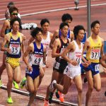 日本陸上競技選手権大会の競技写真