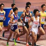 日本陸上競技選手権大会の競技写真