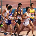 日本陸上競技選手権大会の競技写真