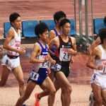 日本陸上競技選手権大会の競技写真