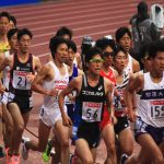 日本陸上競技選手権大会の競技写真