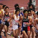 日本陸上競技選手権大会の競技写真