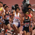 日本陸上競技選手権大会の競技写真