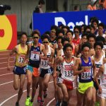 日本陸上競技選手権大会の競技写真
