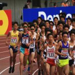 日本陸上競技選手権大会の競技写真