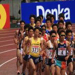 日本陸上競技選手権大会の競技写真
