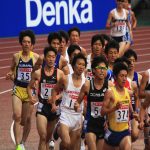 日本陸上競技選手権大会の競技写真