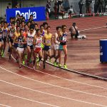 日本陸上競技選手権大会の競技写真