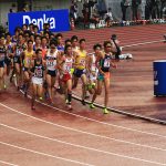 日本陸上競技選手権大会の競技写真