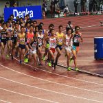 日本陸上競技選手権大会の競技写真