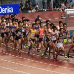 日本陸上競技選手権大会の競技写真