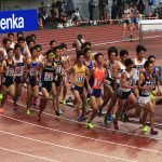 日本陸上競技選手権大会の競技写真